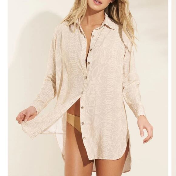 Maaji Wild Animal Mandy Longshirt Coverup - Picture 2 of 11